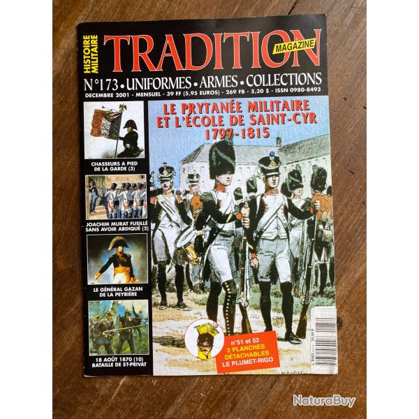 Tradition magazine, histoire militaire n�173 - uniformes, armes, collections 173