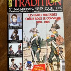 Tradition magazine, histoire militaire n&deg;174 - uniformes, armes, collections 174