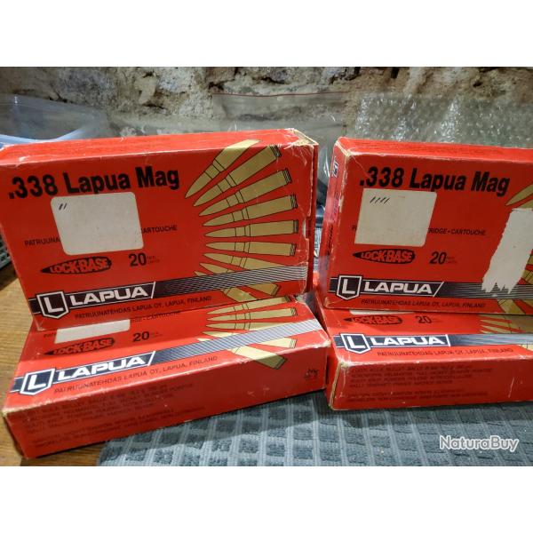Douilles 338 lapua mag