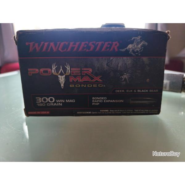 Balles 300 wing Mag power max bonded