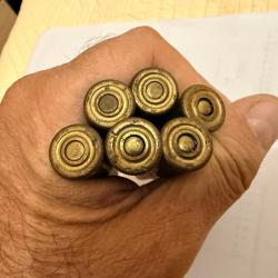 Lot de 6 cartouches calibre 8mm LEBEL