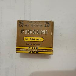 25 cartouches calibre 380 short