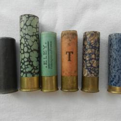 lot de douilles de cartouches munitions de pour collection