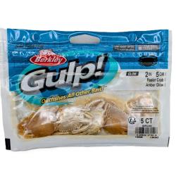 Gulp peelr Crab sw Berkley 5cm amber glow