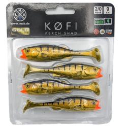 K&ouml;fi Perch 9cm 4pcs Gold Tiger