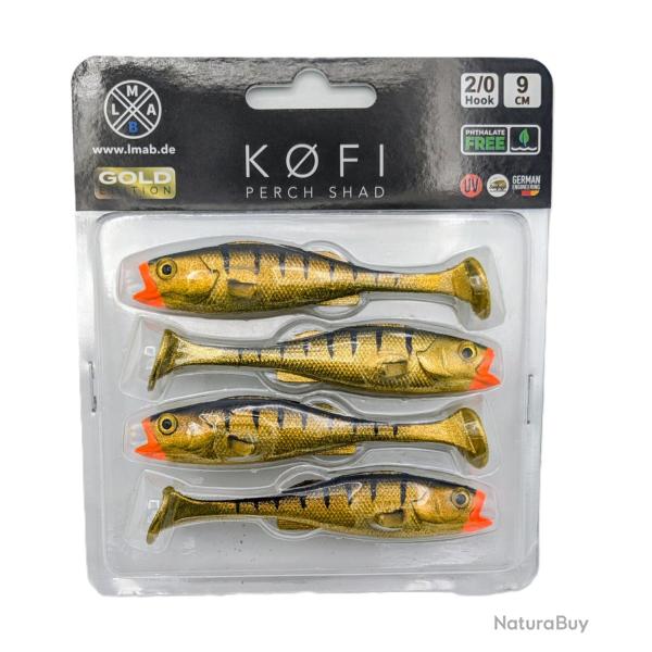 K�fi Perch 9cm 4pcs Gold Tiger