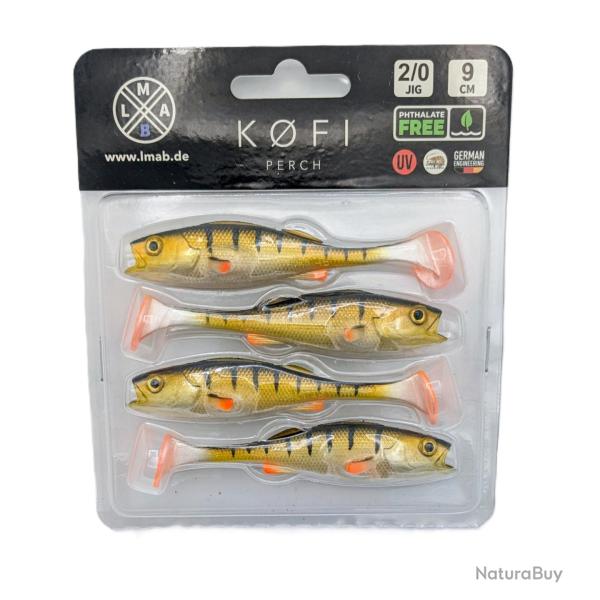 K�fi Perch 9cm 4pcs Real Perch