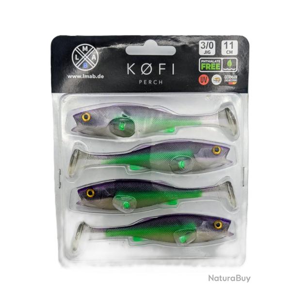 K�fi perch 11cm 4pcs Northem Lights