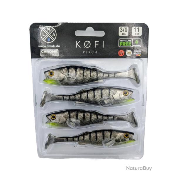 K�fi perch 11cm 4pcs Chrome Tiger