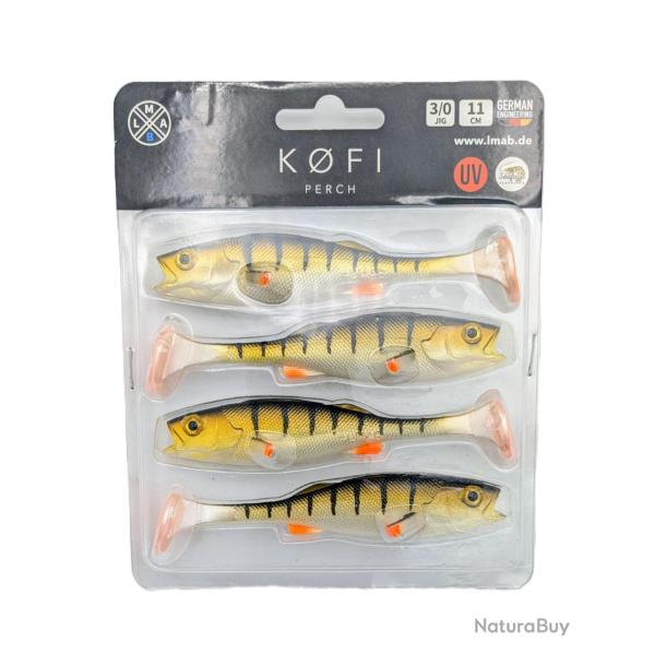 K�fi perch 11cm 4pcs Real Perch