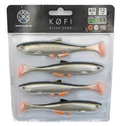 K&ouml;fi bleak shad 12cm 4pcs Real Roach
