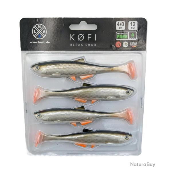 K�fi bleak shad 12cm 4pcs Real Roach