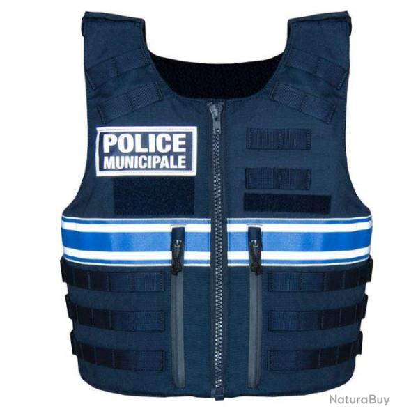 Gilet pare-balles IIIA + housse attache MOLLE PM 2 XL