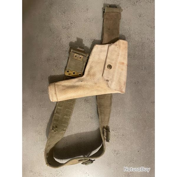 Holster anglais avec ceinturon