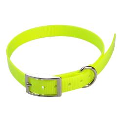 Sangle compatible GARMIN MINI T5 MINI TT15 - jokidog jaune fluo 68 cm