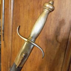 Rare grand glaive Prussien Mle 1852 de sortie