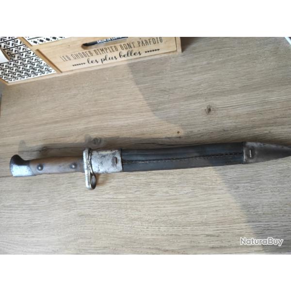 Ba�onnette mauser ww1 14/18