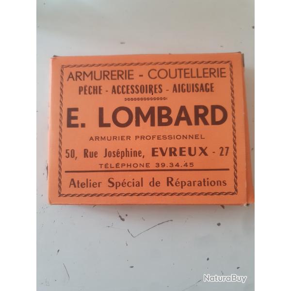 Cartouche 16mm a broches