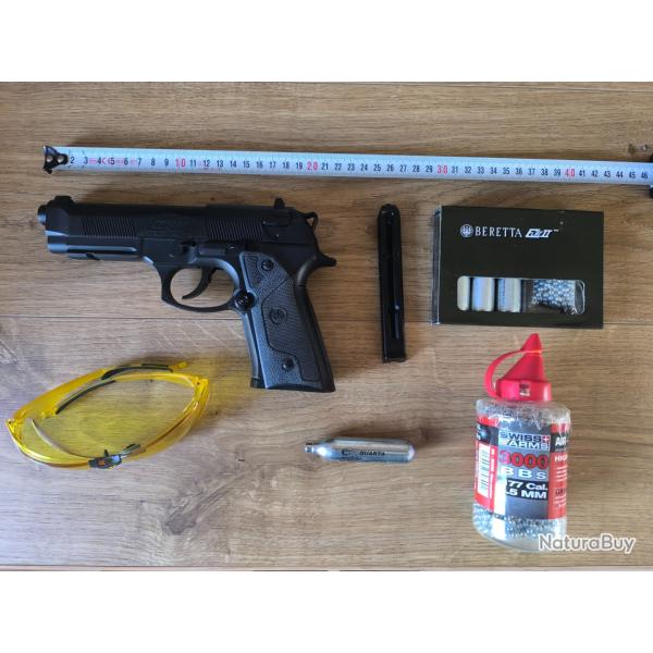 Beretta elite 2 CO2 billes 4,5 mm