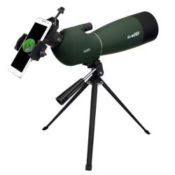T&eacute;lescope monoculaire SVBONY SV28, zoom puissant, FMC BAK4 25-75X70-adapter