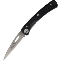 Couteau Knives Of Alaska Bird/Trout Lame Acier D2 Manche SureGrip Noir Linerlock Made In KOA00909FG