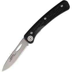 Couteau Knives Of Alaska Hunter Lame Acier D2 Manche SureGrip Noir Linerlock Made In USA KOA00905FG