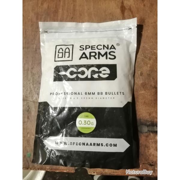 Billes bio 6mm airsoft 0.30g