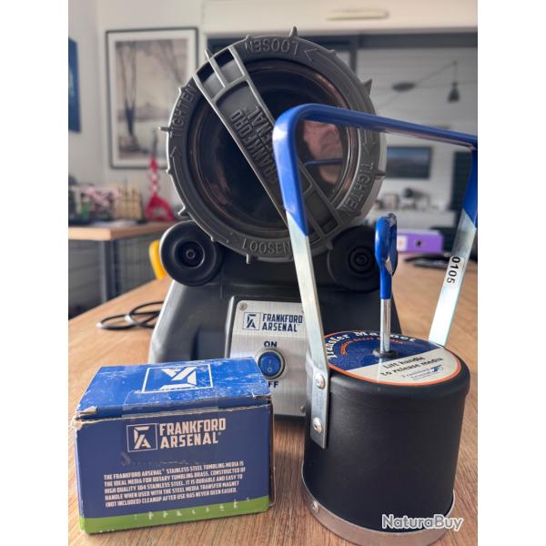 Kit complet Nettoyeur de douilles Frankford Arsenal 3,3 Litres
