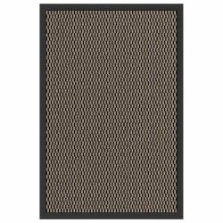 Paillasson antid&eacute;rapant flexible int&eacute;rieur ext&eacute;rieur 40 x 60 cm en polypropyl&egrave;ne marron 02_0058126