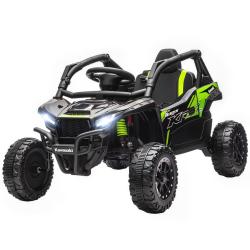 Voiture &eacute;lectrique enfant utv 100 x 64 x 56 cm 2 moteurs t&eacute;l&eacute;commande parentale tout-terrain ambian