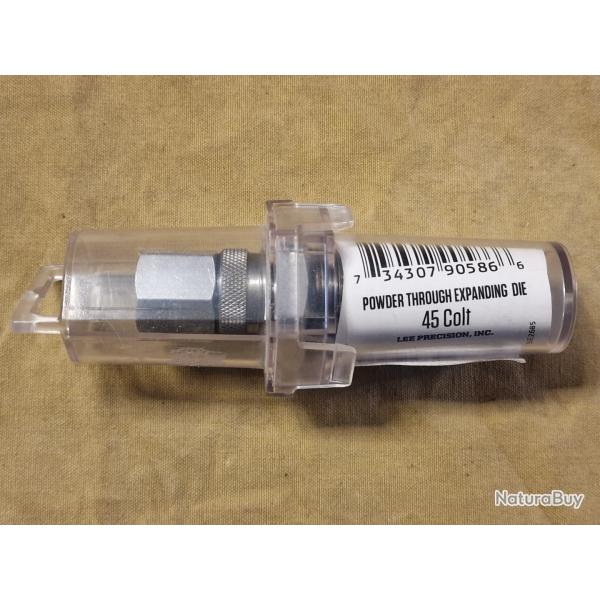 LEE Powder Through Expanding Die cal. 45 Colt - HILMAR SUPER DESTOCK !!!