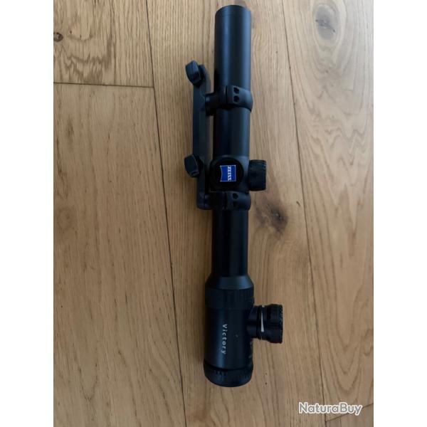 Lunette Zeiss Victory Varipoint 1.1- 4 x24 + collier blaser
