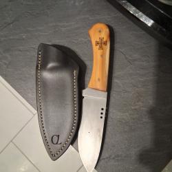Couteau de chasse artisanal