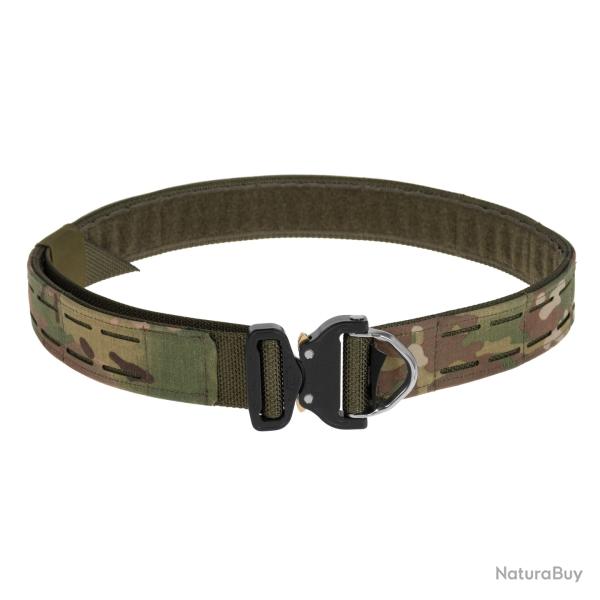 Ceinture Tactique Rigide Combat Lab Laser Cut Boucle Cobra D-Ring MultiCam