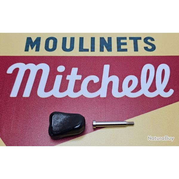 Olive de manivelle et axe filet� Mitchell 300 301 304 314 350 - �tat neuf