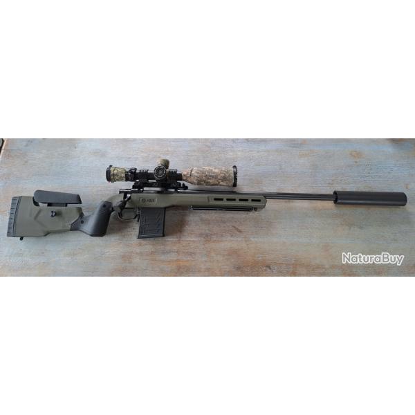 Carabine TLD howa 1500 varmint 6mm creedmoor chassis MDT, pack complet ou nue