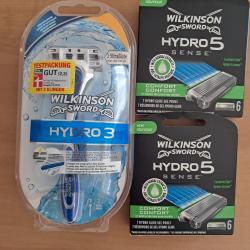Pack complet wilkinson hydro rasoir + recharges neuf