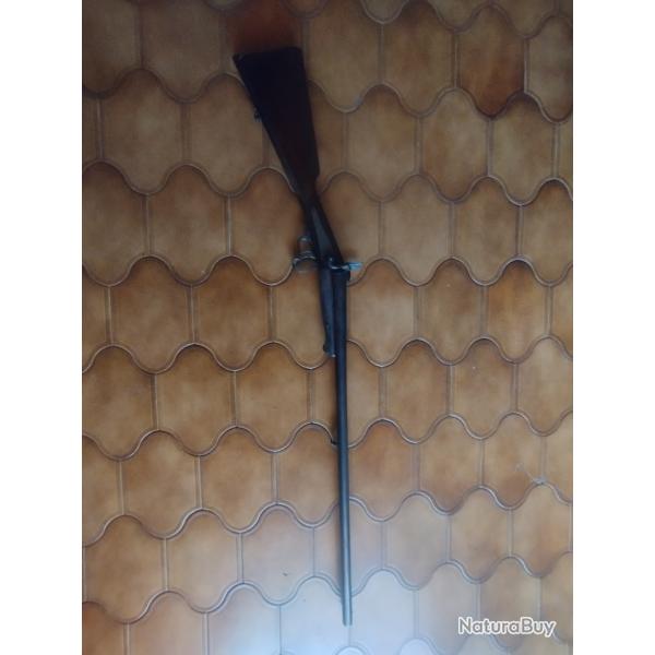 Fusil juxtapos� � broche type Lefaucheux