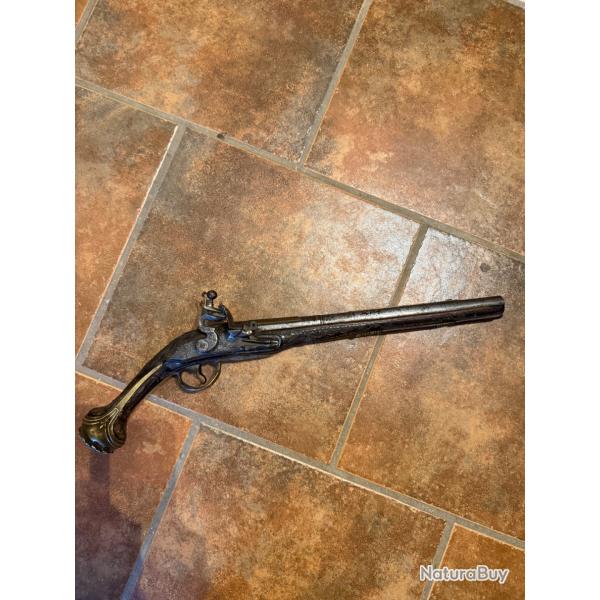 Pistolet � silex oriental - Travail des Balkans Ottomans, 19�me si�cle