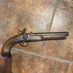 Pistolet &agrave; silex