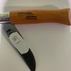 Couteau opinel carbone