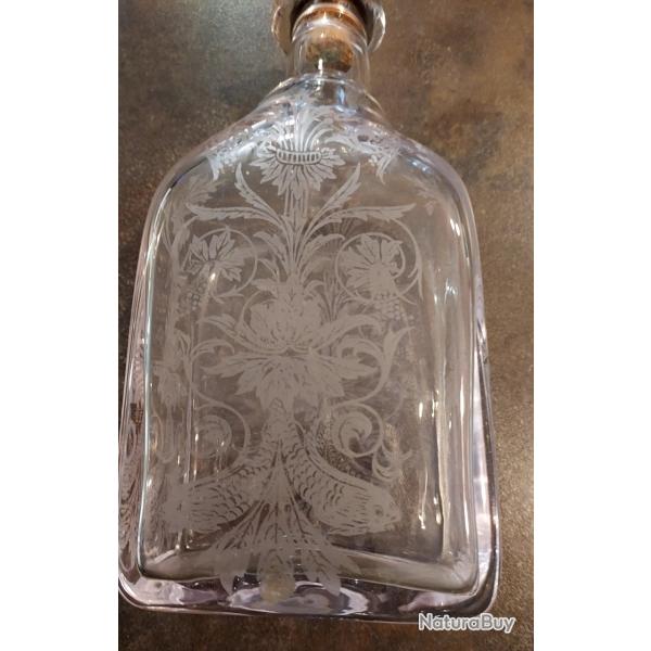 Carafe schnaps Roi de Su�de Adolf Sveriges Konung