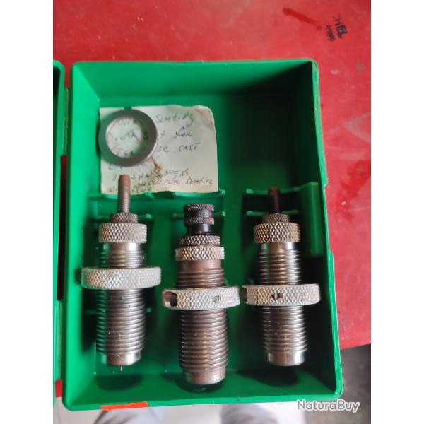 Jeu de 3 outils carbure pour calibre arme de poing , .32 ACP .32  ACP  ,RCBS 21108