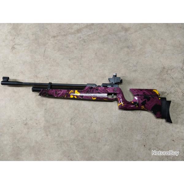 carabine de competition HAMMERLI AR50 � air comprim� et CO2 calibre 4,5mm/177