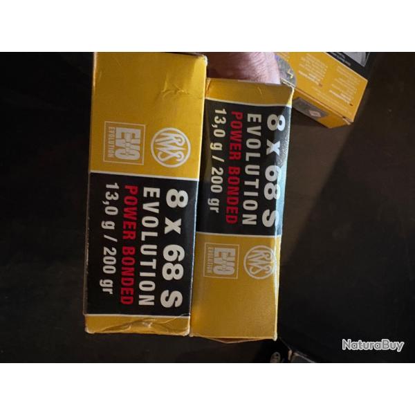 2 bo�tes RWS  8x68s