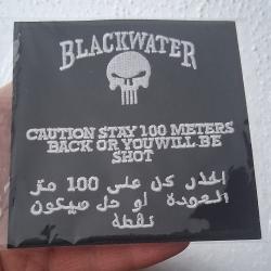 PATCH &Eacute;CUSSON "BLACKWATER" NEUF