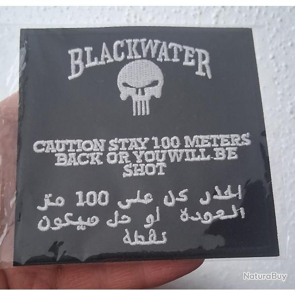PATCH �CUSSON "BLACKWATER" NEUF
