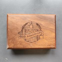 Coffret Zippo collection - 60e anniversaire (1932-1992)  - Edition limit&eacute;e et num&eacute;rot&eacute;e