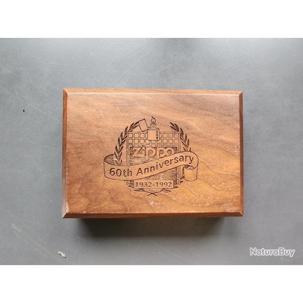 Coffret Zippo collection - 60e anniversaire (1932-1992)  - Edition limit�e et num�rot�e