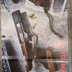 Affiche pistolet UNIQUE